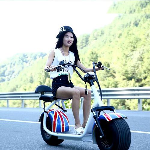 2017 New Design Fat Tire Electric Scooter City Coco with Factory Price